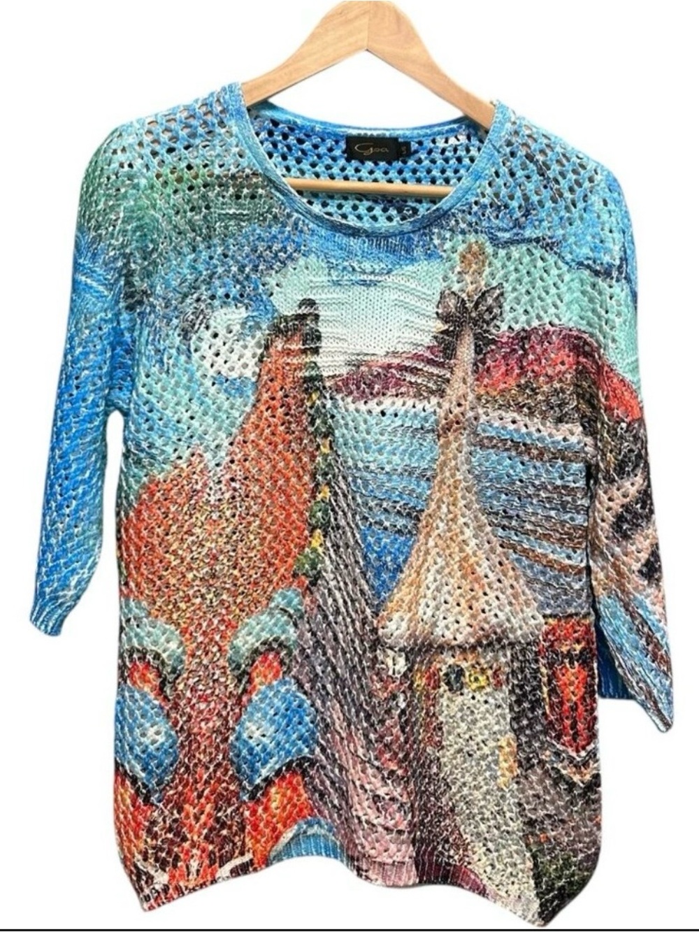 Goa Colorful Scenic Top Size L